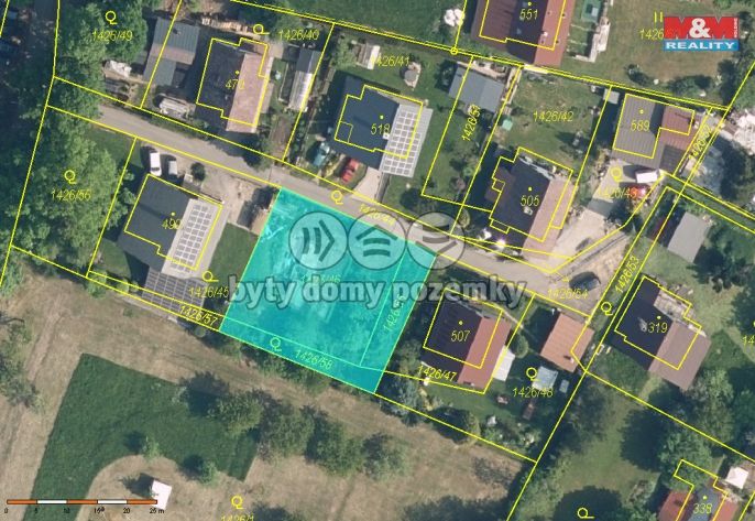 Prodej, Pozemek k bydlení, Jesenný