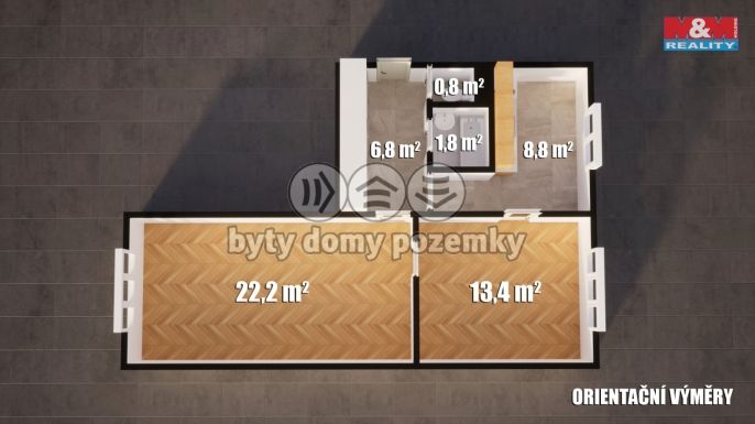 Prodej, Byt 2+1, Praha