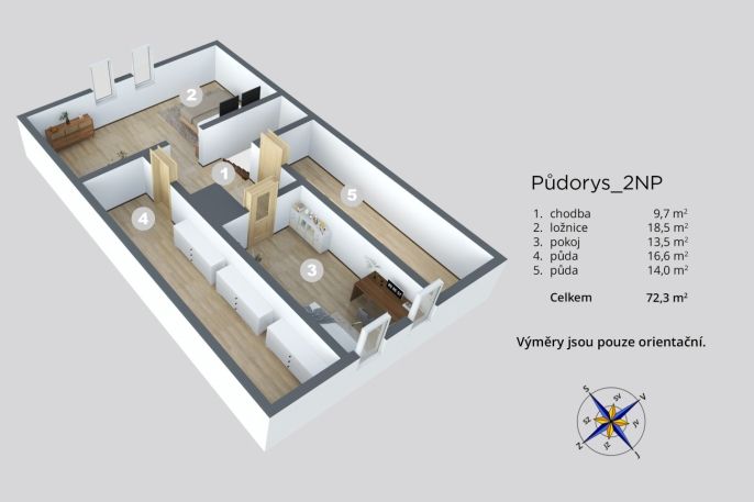Prodej, Chalupa, Nový Oldřichov