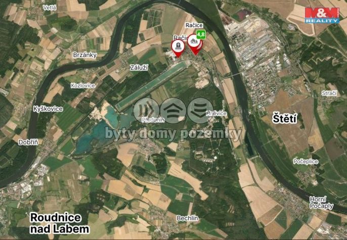 Prodej, Pozemek k bydlení, Račice