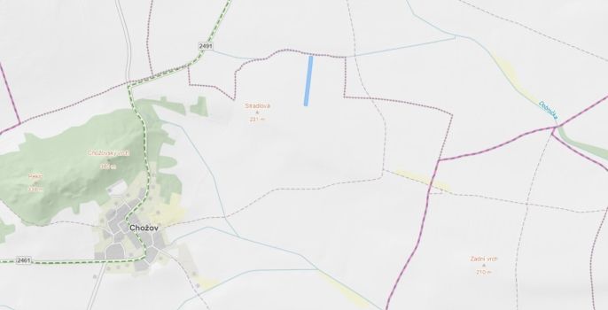 Prodej, Pole, Chožov