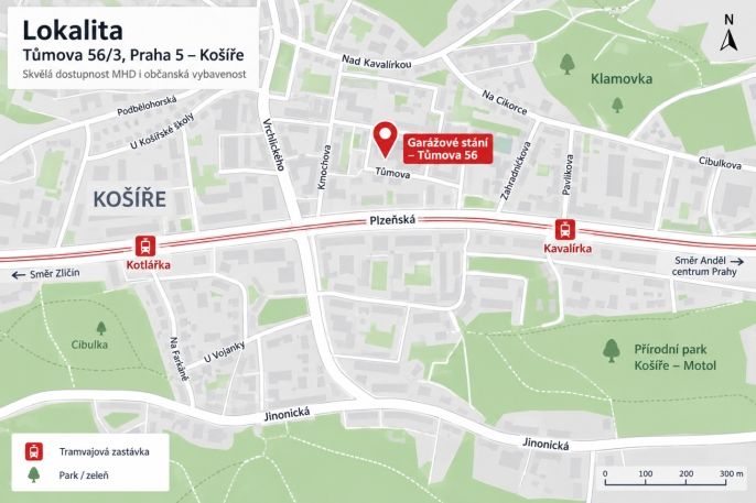 Prodej, Garážové stání, Praha
