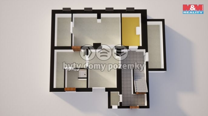 Prodej, Byt 3+kk, Jablonec nad Nisou