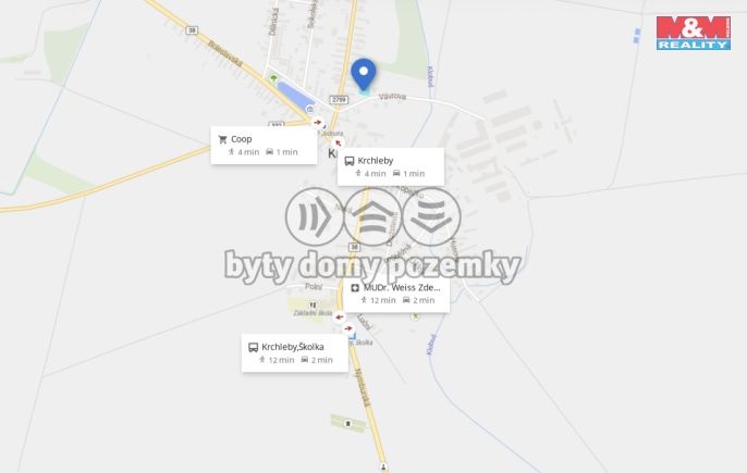 Prodej, Pozemek k bydlení, Krchleby