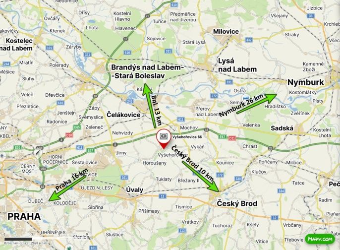 Prodej, Chalupa, Vyšehořovice