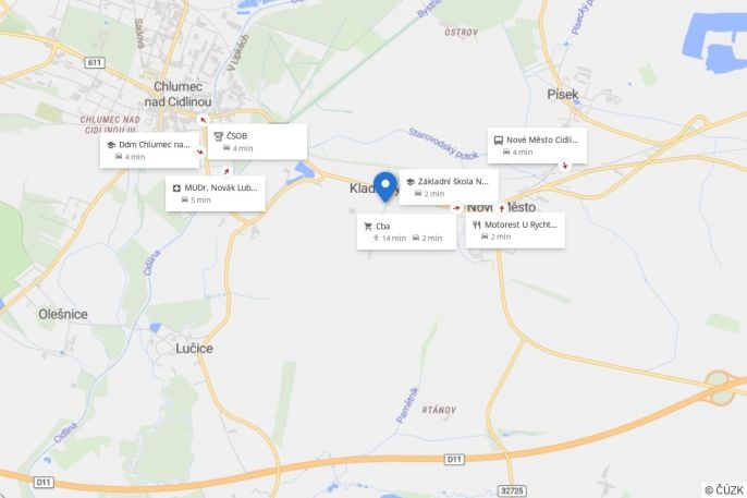 Prodej, Byt 5+1 a větší, Chlumec nad Cidlinou
