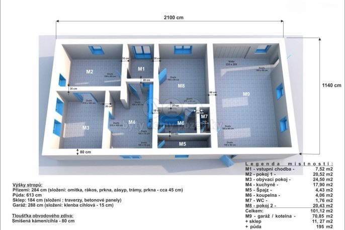 Prodej, Rodinný dům, Lošany