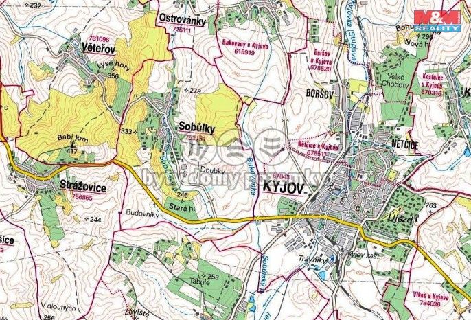 Prodej, Pole, Sobůlky