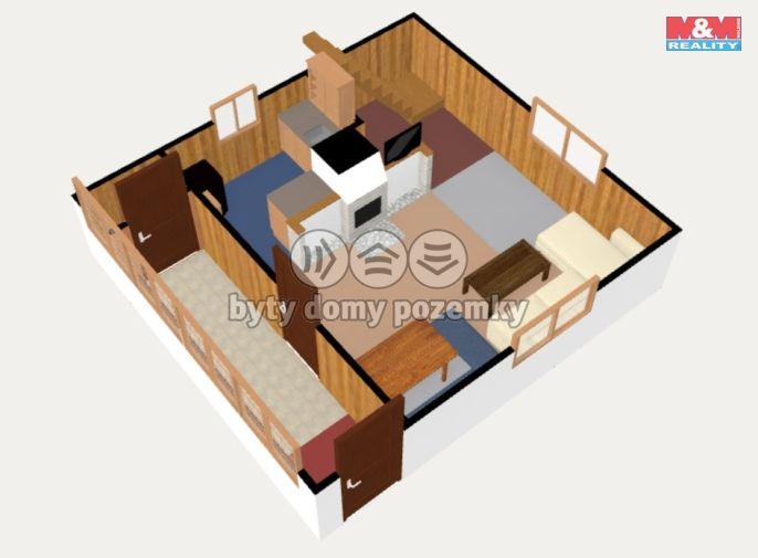 Prodej, Chata, Dolní Žandov