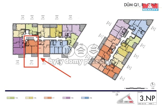 Prodej, Byt 2+1, Praha