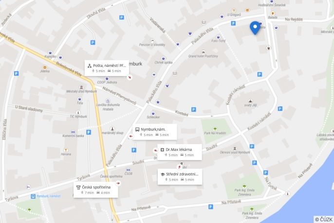 Pronájem, Byt 2+kk, Nymburk