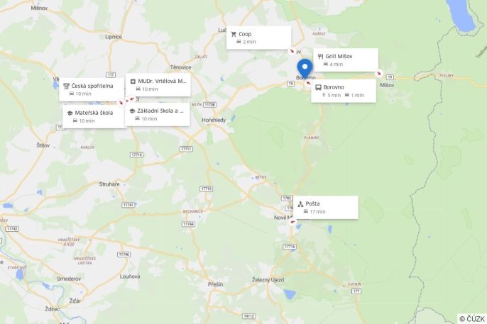 Prodej, Rodinný dům, Borovno