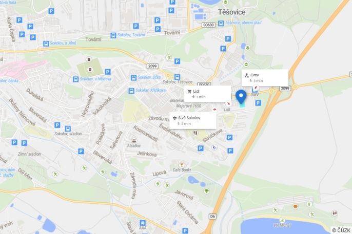 Prodej, Komerční pozemky, Sokolov