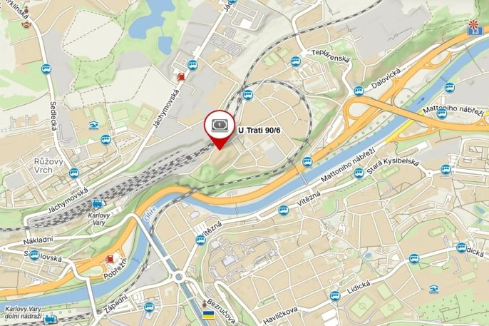 Pronájem, Byt 2+kk, Karlovy Vary