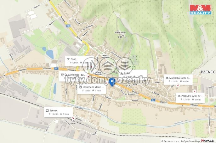 Pronájem, Byt 3+kk, Bzenec