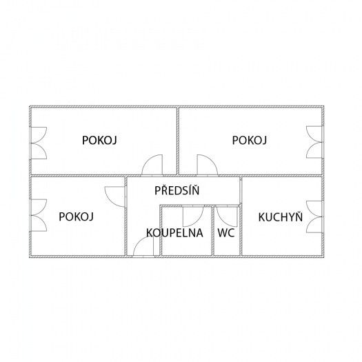 Prodej, Byt 3+1, Kadaň