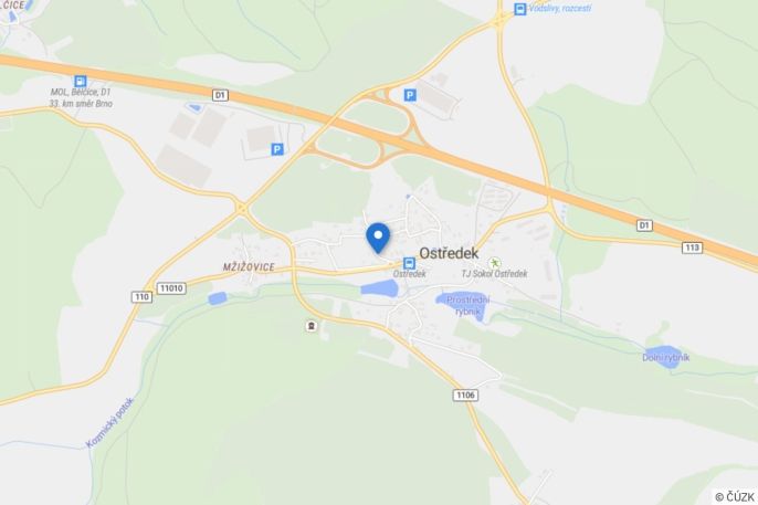 Prodej, Rodinný dům, Ostředek