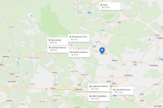 Prodej, Chata, Vroutek