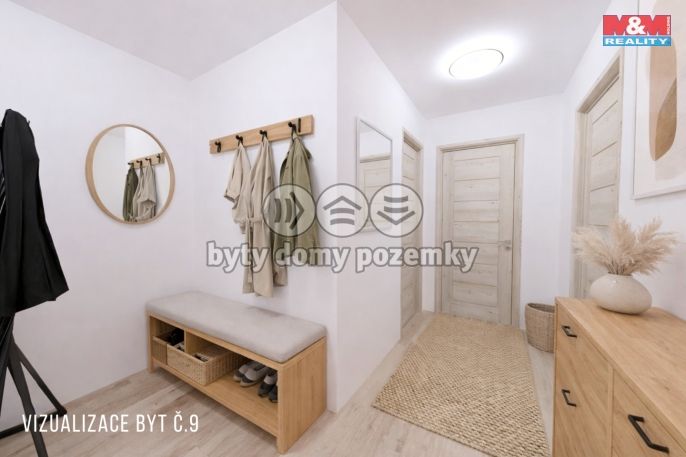 Prodej, Byt 3+kk, Žleby