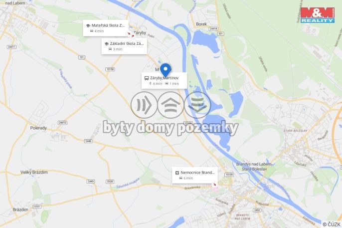 Prodej, Pozemek k bydlení, Záryby