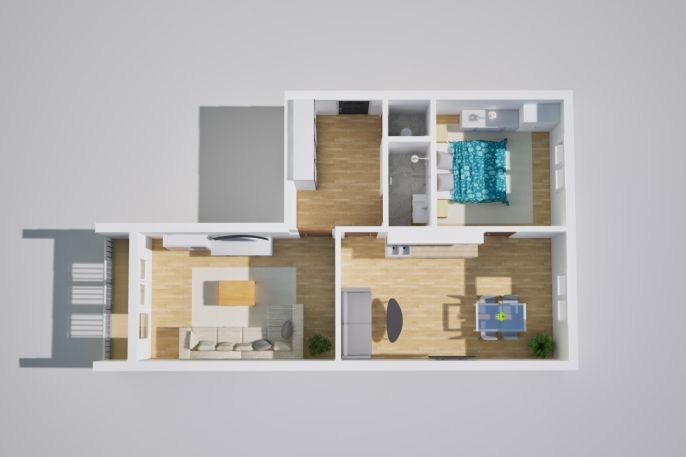 Prodej, Byt 3+kk, Teplice