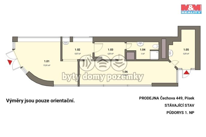 Prodej, Obchod a služby, Písek