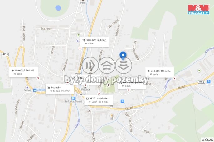 Pronájem, Byt 2+kk, Slušovice