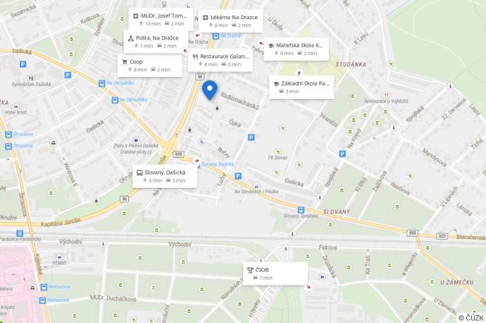 Pronájem, Byt 2+1, Pardubice