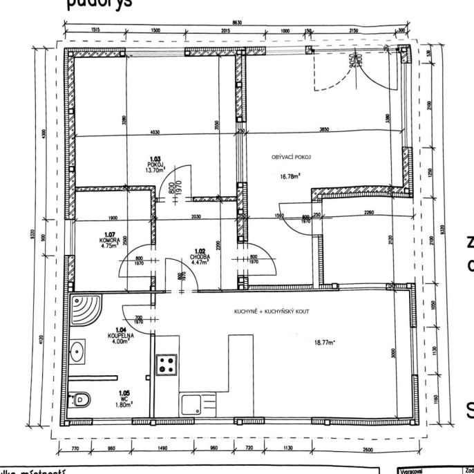 Pronájem, Rodinný dům, Velemyšleves