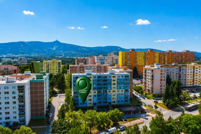 Prodej, Byt 1+1, Liberec