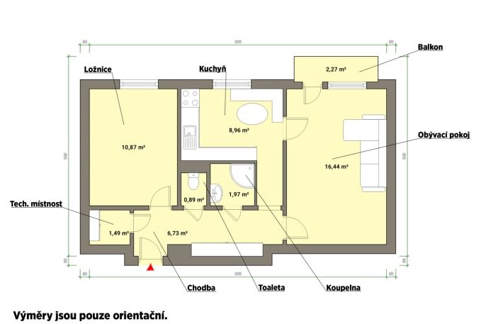 Prodej, Byt 2+1, Mariánské Lázně