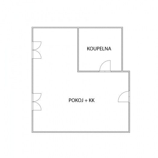 Prodej, Byt 1+kk, Týnec nad Sázavou