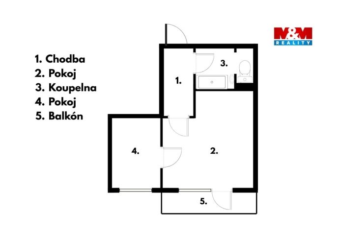 Prodej, Byt 1+1, Olomouc