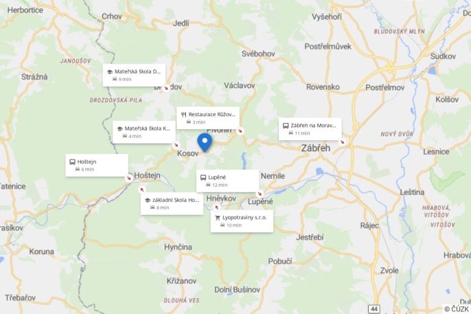 Prodej, Les, Kosov
