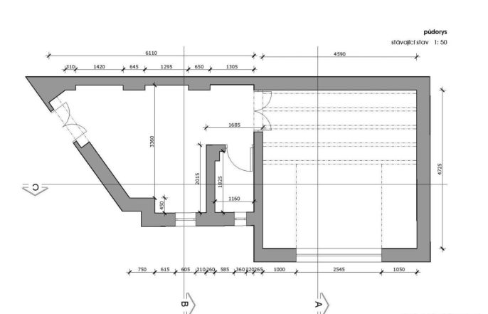 Pronájem, Byt 2+kk, Praha