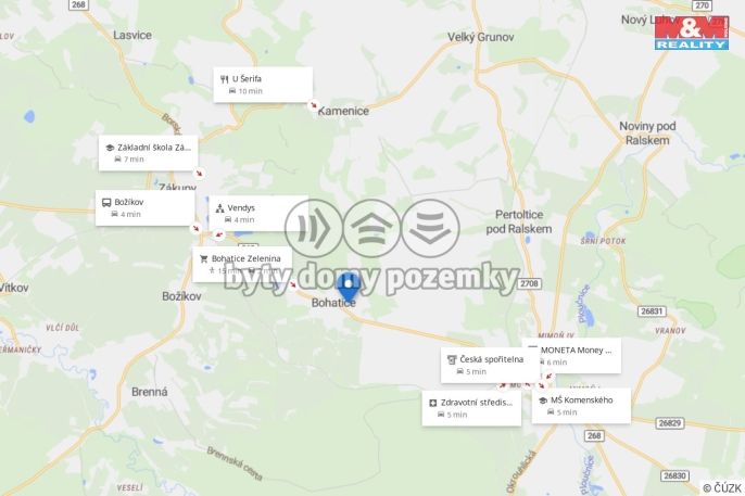 Prodej, Pozemek k bydlení, Bohatice