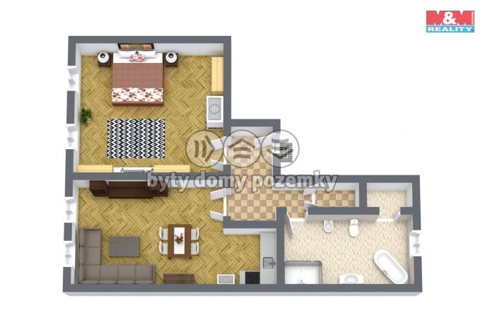 Prodej, Byt 2+kk, Karlovy Vary
