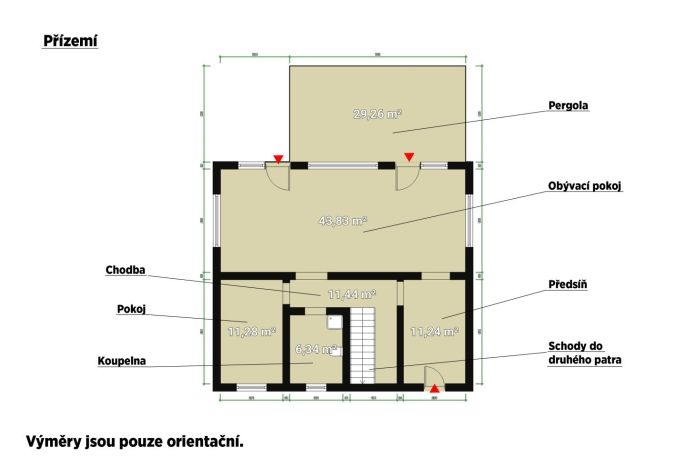 Prodej, Rodinný dům, Vodochody