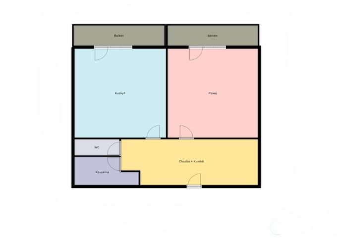 Prodej, Byt 1+1, Orlová