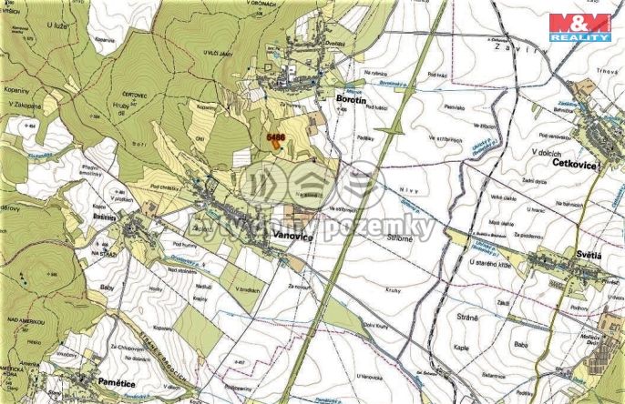 Prodej, Louka, Borotín