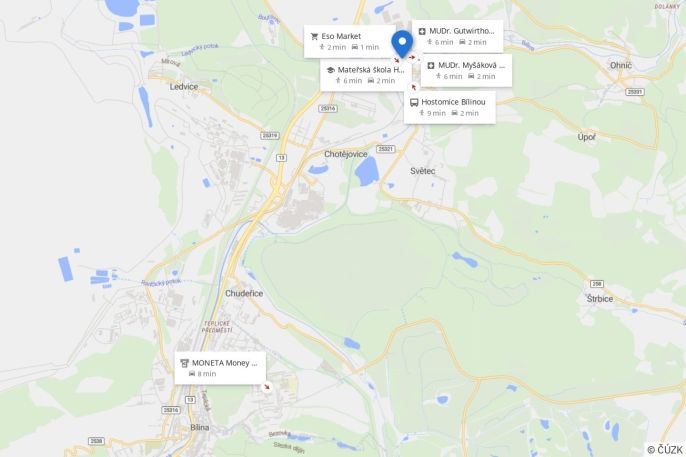 Prodej, Byt 3+1, Hostomice