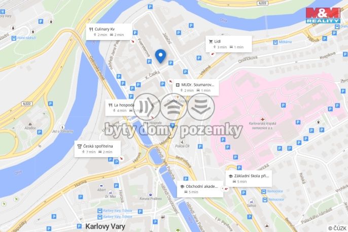 Prodej, Byt 1+1, Karlovy Vary