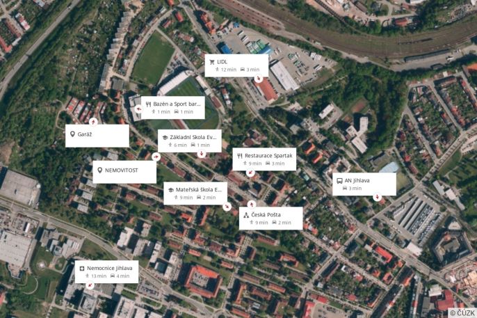 Prodej, Byt 2+1, Jihlava