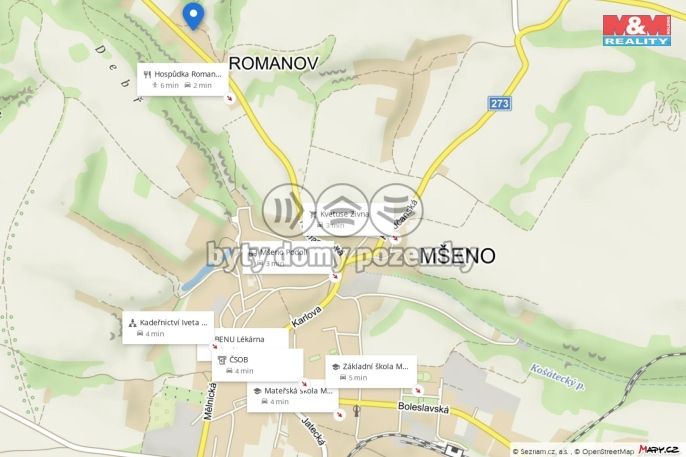 Prodej, Chata, Mšeno