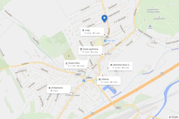 Prodej, Byt 3+1, Zdice