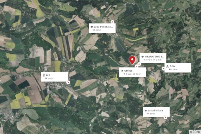 Prodej, Pozemek k bydlení, Bačetín