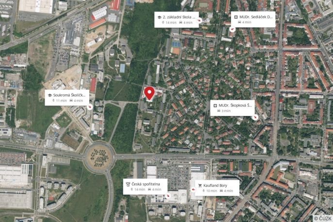 Prodej, Byt 1+1, Plzeň