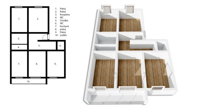 Prodej, Byt 4+1, Praha