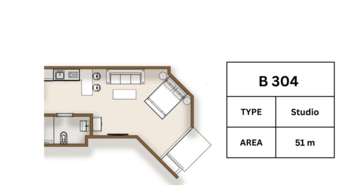 Prodej, Byt 1+kk, Hurghada 
