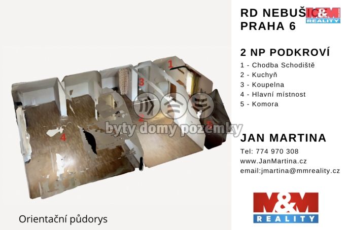 Prodej, Rodinný dům, Praha